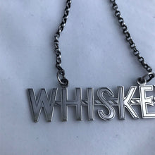 Load image into Gallery viewer, Silver Decanter Label Whiskey William Hutton & Sons