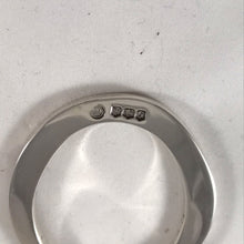 Load image into Gallery viewer, Pair Of Silver Horseshoe Napkin Holders Often Used As Lucky Charms