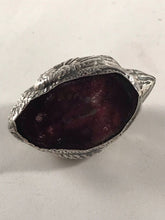 Load image into Gallery viewer, Edwardian Silver Swan Pin Cushion Levi & Salaman Birmingham 1904