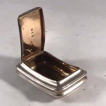Load image into Gallery viewer, George III Silver Snuff Box Birmingham 1818