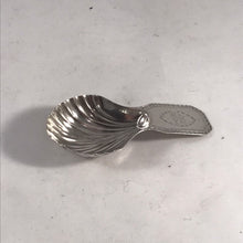Load image into Gallery viewer, George III Silver Caddy Spoon Scallop Shaped Bowl