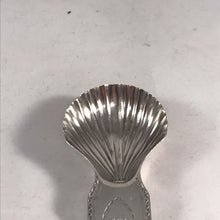 Load image into Gallery viewer, George III Silver Caddy Spoon Scallop Shaped Bowl