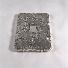 Load image into Gallery viewer, Hallmarked Silver Card Case Thomas Dore Birmingham 1852