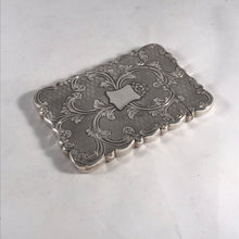 Load image into Gallery viewer, Hallmarked Silver Card Case Thomas Dore Birmingham 1852