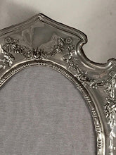 Load image into Gallery viewer, Large Ornate Art Nouveau Silver Photograph Frame Birmingham 1907