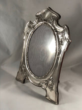 Load image into Gallery viewer, Large Ornate Art Nouveau Silver Photograph Frame Birmingham 1907