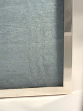 Load image into Gallery viewer, Edwardian Silver Picture Frame With Bow Top Birmingham 1906