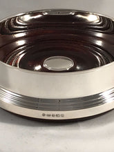 Load image into Gallery viewer, Silver Wine Bottle Coaster With Straight Edge