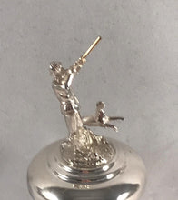 Load image into Gallery viewer, Hallmarked Solid Silver Wine Bottle Stopper - Huntsman And Dog