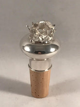Load image into Gallery viewer, Hallmarked Solid Silver Duck And Fox Wine Bottle Stopper