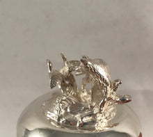 Load image into Gallery viewer, Hallmarked Solid Silver Duck And Fox Wine Bottle Stopper