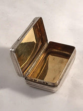 Load image into Gallery viewer, George III Silver Snuff Box Thomas Shaw Birmingham 1817