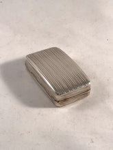 Load image into Gallery viewer, George III Silver Snuff Box Thomas Shaw Birmingham 1817