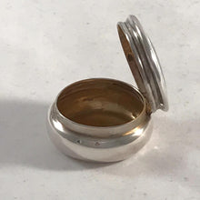 Load image into Gallery viewer, Silver And Enamel Hinged Box Henry Williamson Birmingham 1911