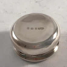 Load image into Gallery viewer, Silver And Enamel Hinged Box Henry Williamson Birmingham 1911