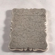 Load image into Gallery viewer, Walker And Hall Silver Card Case Sheffield 1907