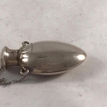 Load image into Gallery viewer, Silver And Scottish Agate Miniature Chatelaine Scent Bottle William Hair Haseler