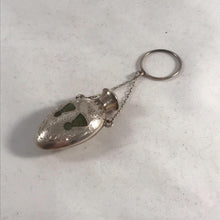 Load image into Gallery viewer, Silver And Scottish Agate Miniature Chatelaine Scent Bottle William Hair Haseler