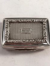 Load image into Gallery viewer, William IV Silver Vinaigrette Francis Clark Birmingham 1836