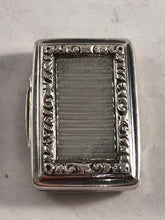 Load image into Gallery viewer, William IV Silver Vinaigrette Francis Clark Birmingham 1836
