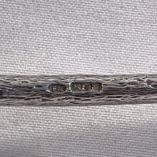 Load image into Gallery viewer, Silver Condiment Spoon With Cast Swan's Head Handle Birmingham 1989