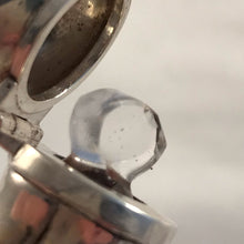 Load image into Gallery viewer, Silver Heart Shaped Scent Bottle William Comyns London 1900