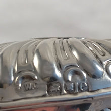 Load image into Gallery viewer, Silver Heart Shaped Scent Bottle William Comyns London 1900