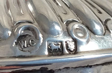 Load image into Gallery viewer, Silver Heart Shaped Scent Bottle William Comyns London 1900