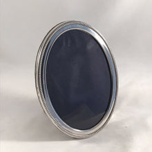 Load image into Gallery viewer, Silver Photograph Frame With Beaded Edge Carrs Of Sheffield 1998