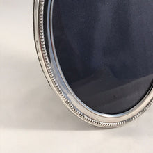 Load image into Gallery viewer, Silver Photograph Frame With Beaded Edge Carrs Of Sheffield 1998