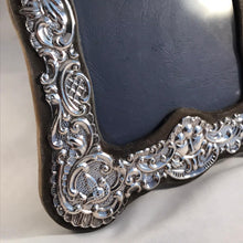 Load image into Gallery viewer, Large Ornate Silver Photograph Frame London 1985