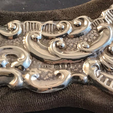 Load image into Gallery viewer, Large Ornate Silver Photograph Frame London 1985