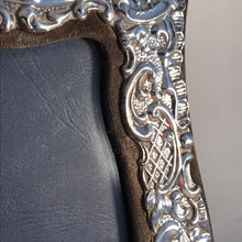 Load image into Gallery viewer, Large Ornate Silver Photograph Frame London 1985