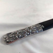 Load image into Gallery viewer, Art Nouveau Silver And Tortoiseshell Paper Cutter London 1904