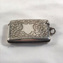 Load image into Gallery viewer, Double Compartment Edwardian Silver Vesta Birmingham 1908