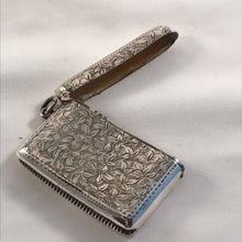 Load image into Gallery viewer, Double Compartment Edwardian Silver Vesta Birmingham 1908