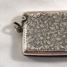 Load image into Gallery viewer, Double Compartment Edwardian Silver Vesta Birmingham 1908