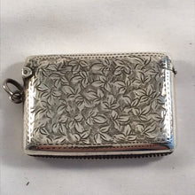 Load image into Gallery viewer, Double Compartment Edwardian Silver Vesta Birmingham 1908