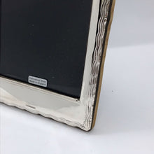 Load image into Gallery viewer, Edwardian Style Arched Silver Photograph Frame with Wavy Edge Detail
