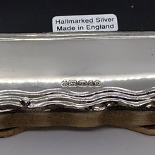 Load image into Gallery viewer, Edwardian Style Arched Silver Photograph Frame with Wavy Edge Detail