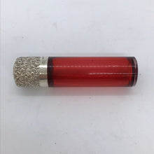 Load image into Gallery viewer, Silver Topped Glass Scent Bottle Birmingham 1890