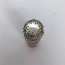 Load image into Gallery viewer, Silver Topped Glass Scent Bottle Birmingham 1890