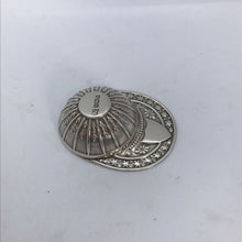 Load image into Gallery viewer, Hallmarked Silver Jockey Cap Caddy Spoon Sheffield 1984