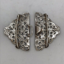 Load image into Gallery viewer, Hallmarked Silver Nurses Buckle Birmingham 1986