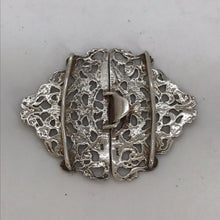 Load image into Gallery viewer, Hallmarked Silver Nurses Buckle Birmingham 1986