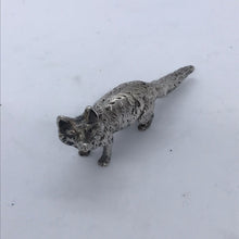 Load image into Gallery viewer, Solid Sterling Silver Novelty Model of a Fox London 1904