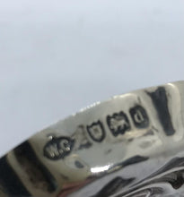 Load image into Gallery viewer, Victorian Heart Shaped Silver Trinket Dish William Comyns London 1899