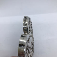 Load image into Gallery viewer, Victorian Heart Shaped Silver Trinket Dish William Comyns London 1899