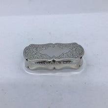 Load image into Gallery viewer, Edwardian Silver Snuff Box Birmingham 1902