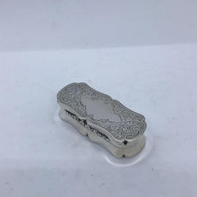Load image into Gallery viewer, Edwardian Silver Snuff Box Birmingham 1902